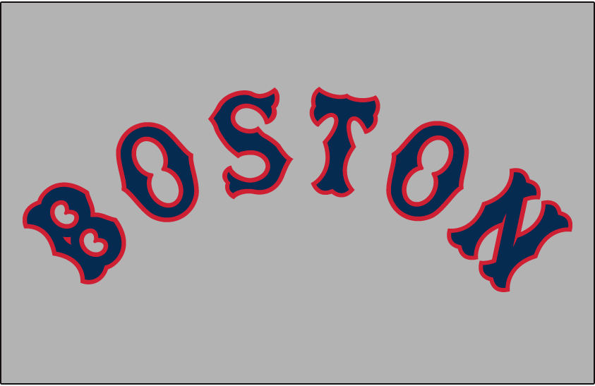 Boston Red Sox 1936-1937 Jersey Logo fabric transfer